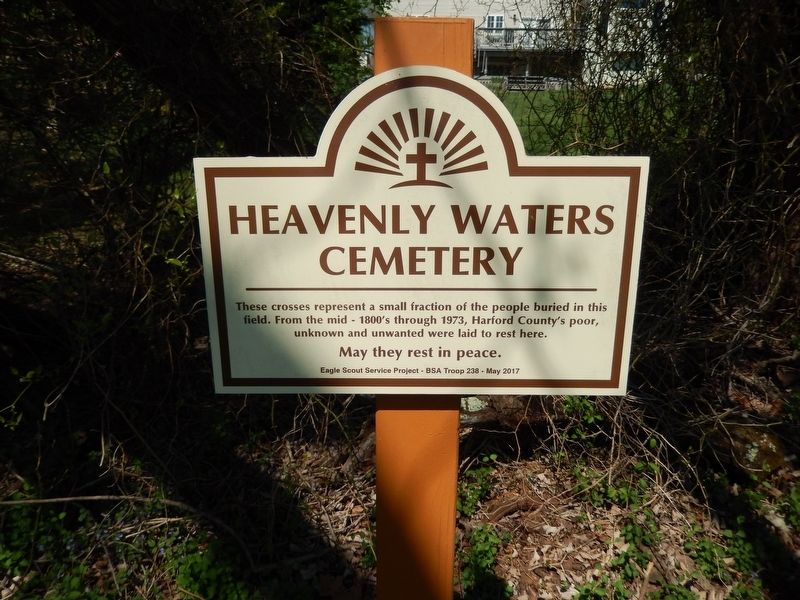 Heavenly Waters Cemetery Marker image. Click for full size.