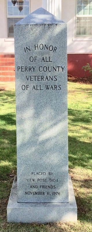 Perry County Veterans Memorial. Click for full size. Perry County Veterans Memorial image. Click for full size.