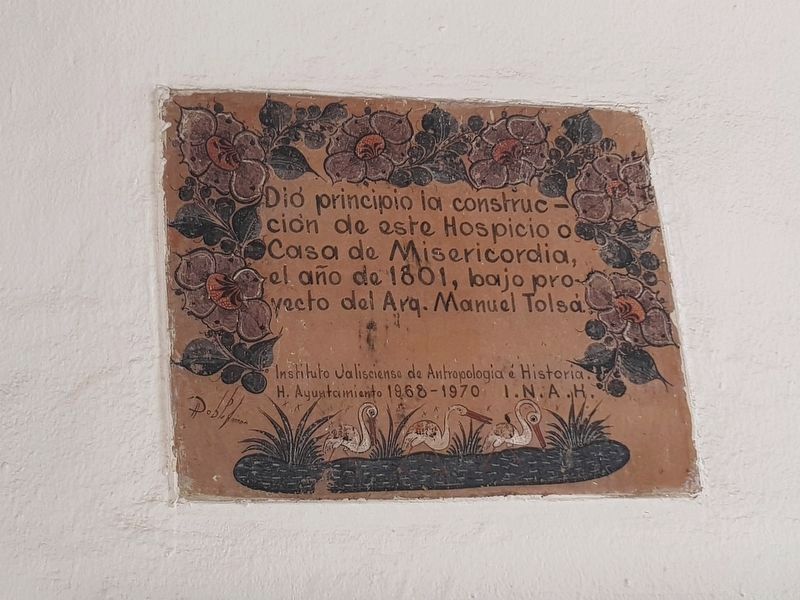 An additional marker at the Cabañas Cultural Institute image. Click for full size.