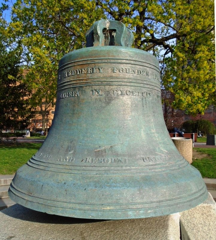 Old Ship Zion Church Bell image. Click for full size.