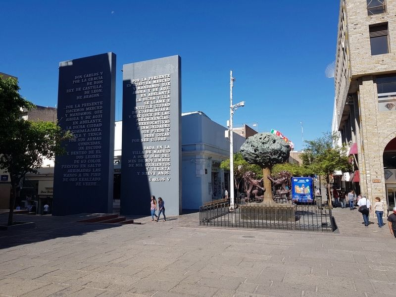 The Naming of the City of Guadalajara Marker image. Click for full size.
