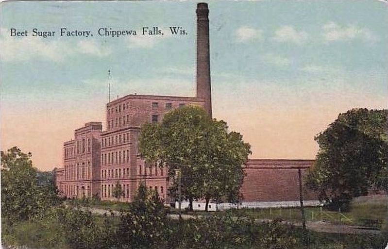 <i>Beet Sugar Factory, Chippewa Falls, Wis.</i> image. Click for full size.