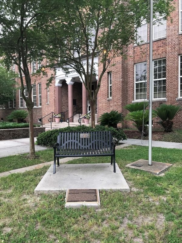 A Bench By The Road Marker. Click for full size. A Bench By The Road Marker image. Click for full size.