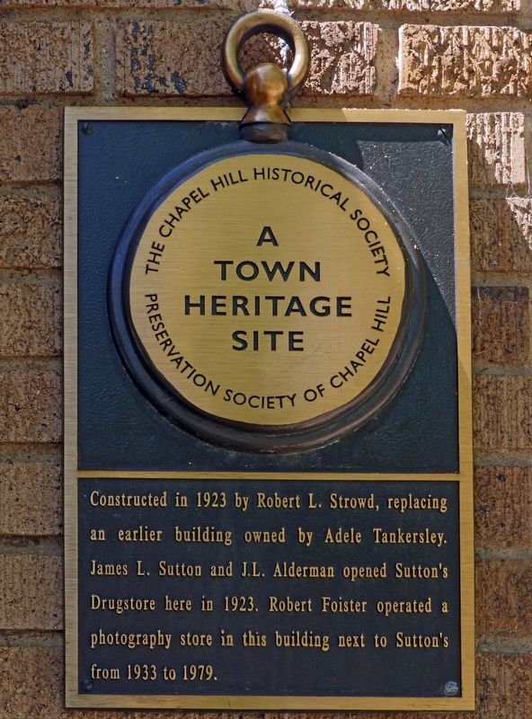 Strowd Building Marker image. Click for full size.