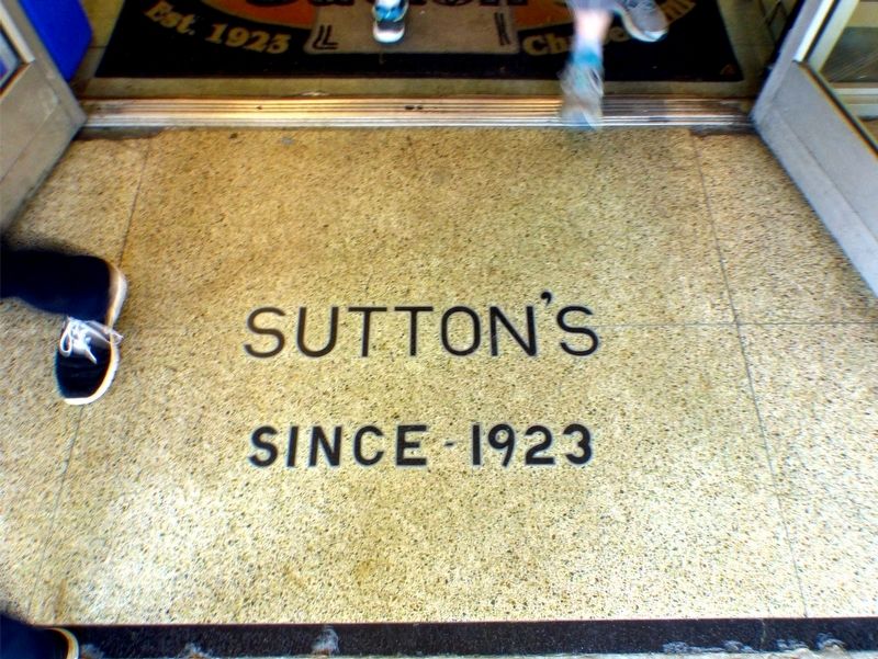Sutton's<br>Since 1923 image. Click for full size.