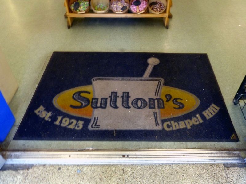 Sutton's<br>Est. 1923<br>Chapel Hill image. Click for full size.