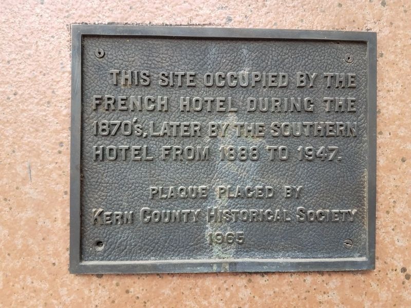 Southern Hotel Marker image. Click for full size.