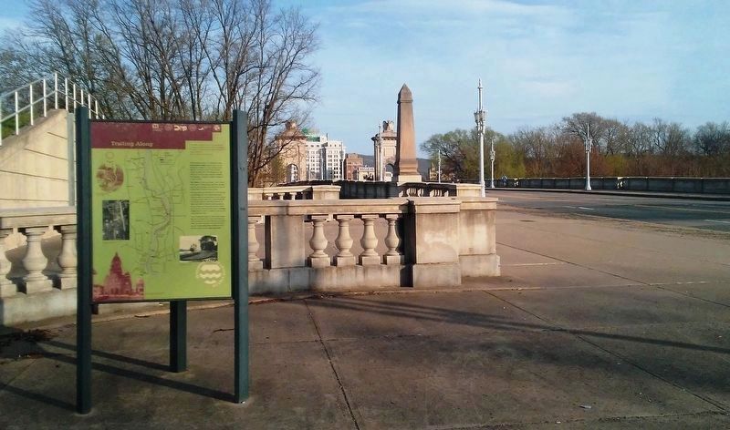 Market Street Bridge West Approach (north side) Marker Kiosk. Click for full size. Market Street Bridge West Approach (north side) Marker Kiosk image. Click for full size.