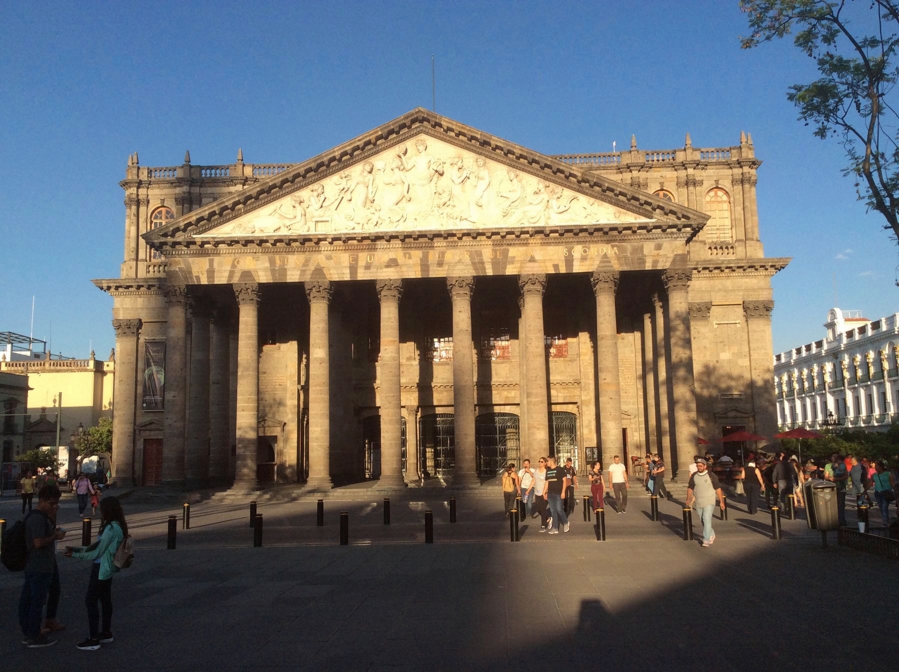 The Degollado Theater. Click for full size. The Degollado Theater image. Click for full size.
