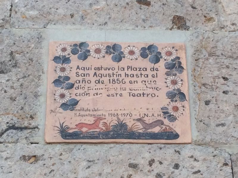 The Plaza of Saint Augustine Marker image. Click for full size.