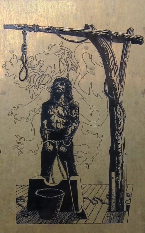 Marker Detail: Execution of William Wallace image. Click for full size.