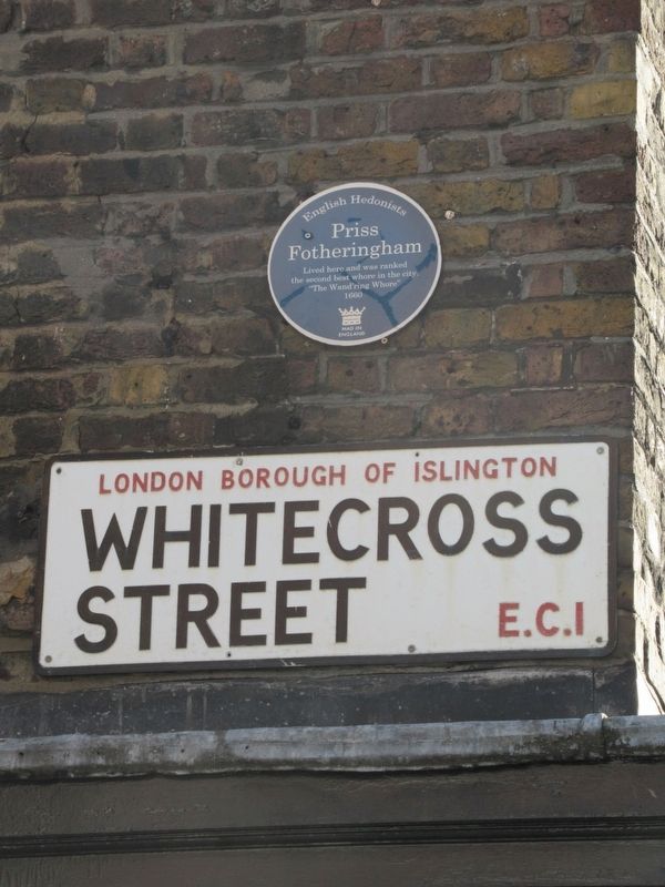 Priss Fotheringham Marker. Click for full size. Priss Fotheringham Marker image. Click for full size.