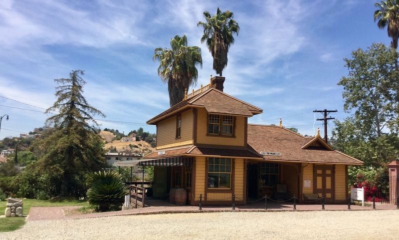 The Palms Railroad Station. Click for full size. The Palms Railroad Station image. Click for full size.