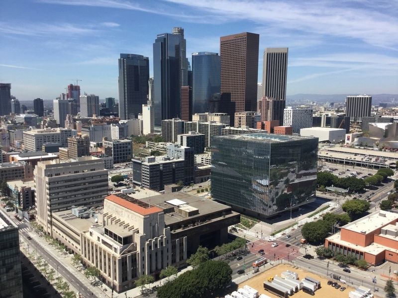 Los Angeles, viewed from City Hall image. Click for full size.