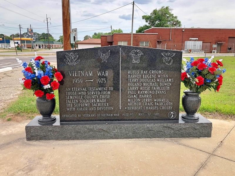 Seminole County Vietnam War Memorial image. Click for full size.