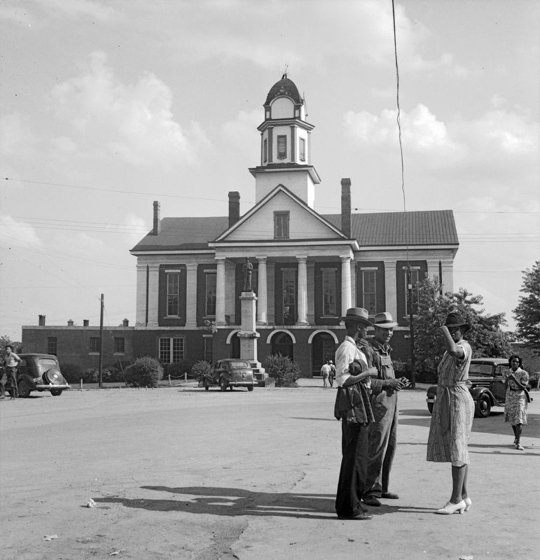 Chatham County Courthouse<br>1939 image. Click for full size.