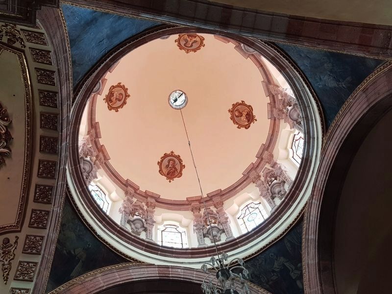 The dome of the Del Carmen Temple and Convent image. Click for full size.