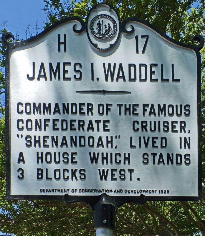 James I. Waddell Marker image. Click for full size.