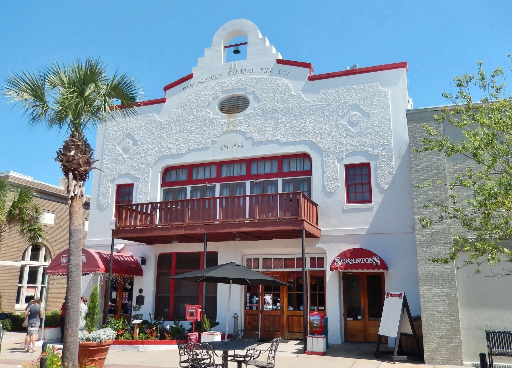 Pascagoula Central Fire Company (<i>wide view</i>). Click for full size. Pascagoula Central Fire Company (<i>wide view</i>) image. Click for full size.