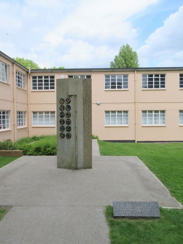 Bletchley Park Public Memorial image. Click for full size.