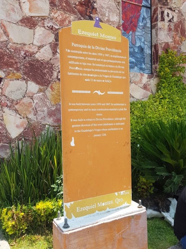 The Parish of Divine Providence Marker. Click for full size. The Parish of Divine Providence Marker image. Click for full size.