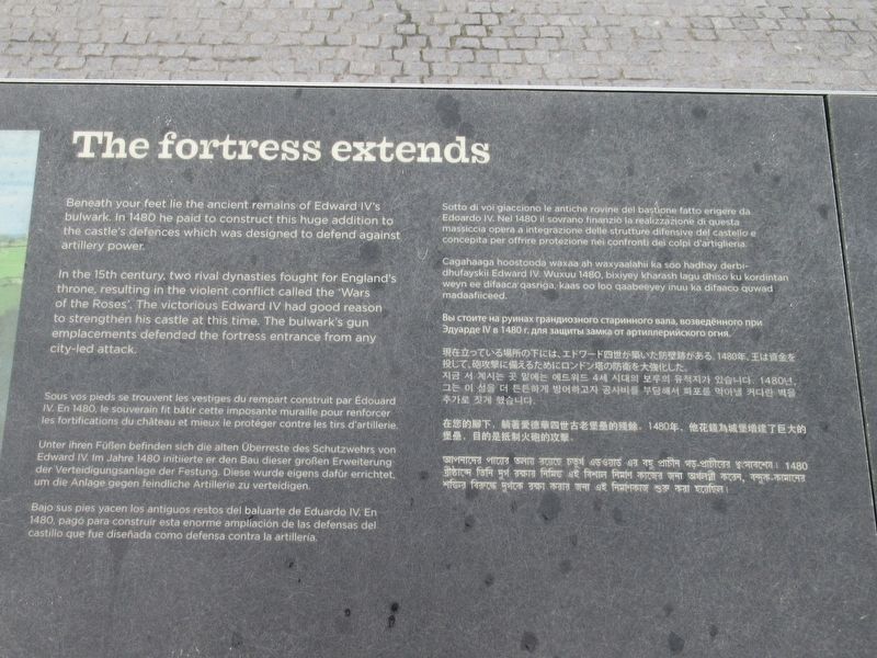 The fortress extends Marker image. Click for full size.