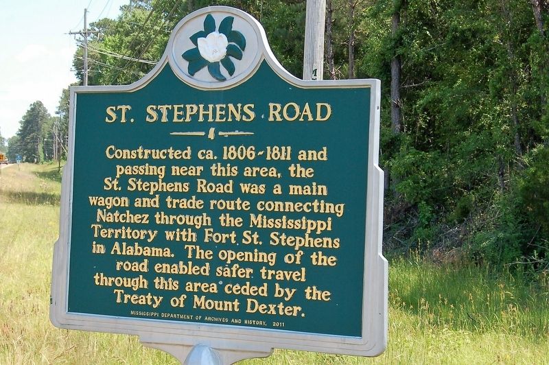 St. Stephens Road Marker image. Click for full size.