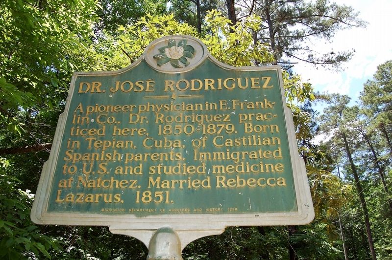 Dr. José Rodriguez Marker image. Click for full size.