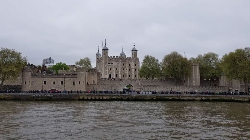 The Tower of London from the River Thames. Click for full size. The Tower of London from the River Thames image. Click for full size.