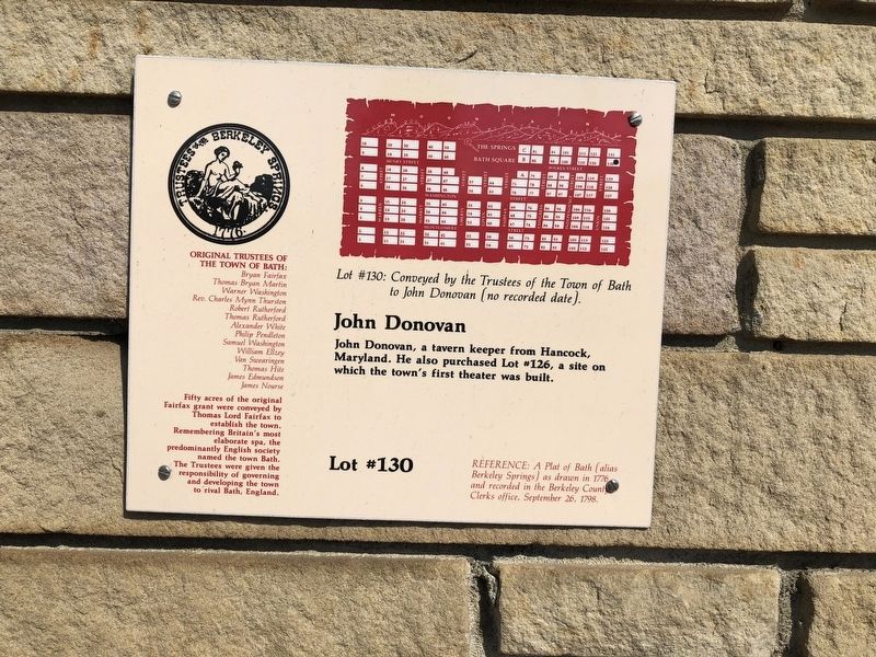 John Donovan Marker. Click for full size. John Donovan Marker image. Click for full size.