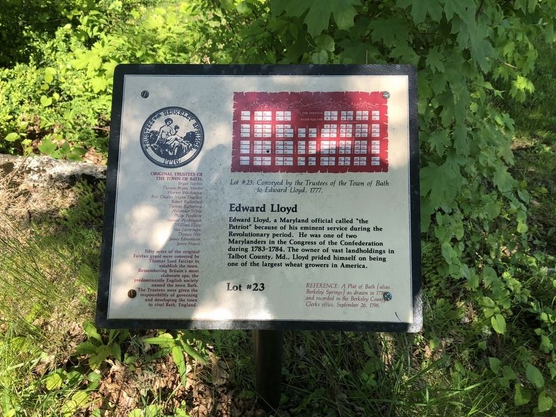 Edward Lloyd Marker image. Click for full size.