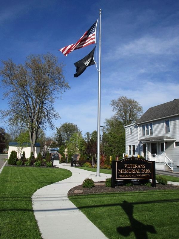 Newfane Veterans Memorial. Click for full size. Newfane Veterans Memorial image. Click for full size.