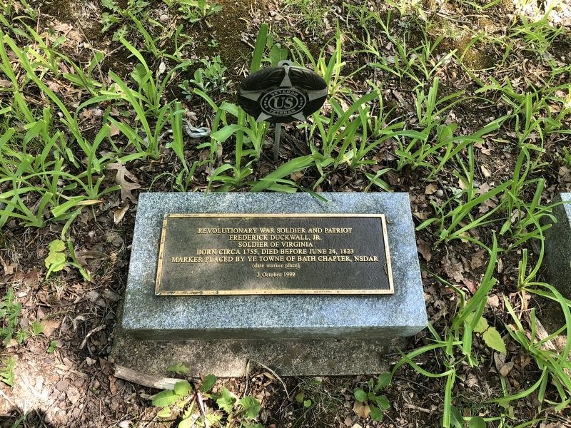Plaque for Frederick Duckwall, Jr. image. Click for full size.