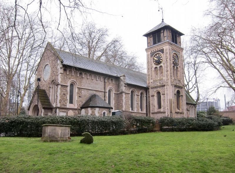 St. Pancras Old Church image. Click for full size.