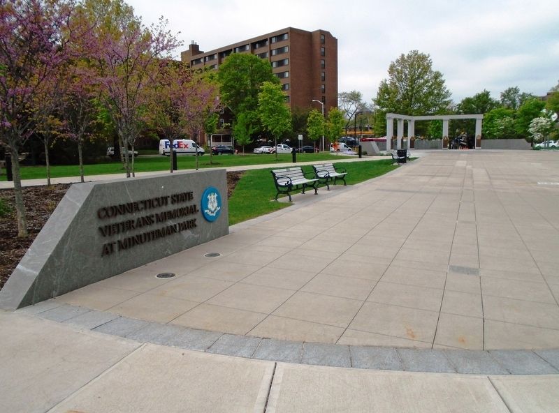 Connecticut State Veterans Memorial image. Click for full size.