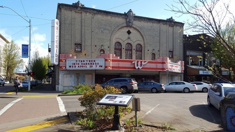 The Whiteside Theatre Marker image. Click for full size.