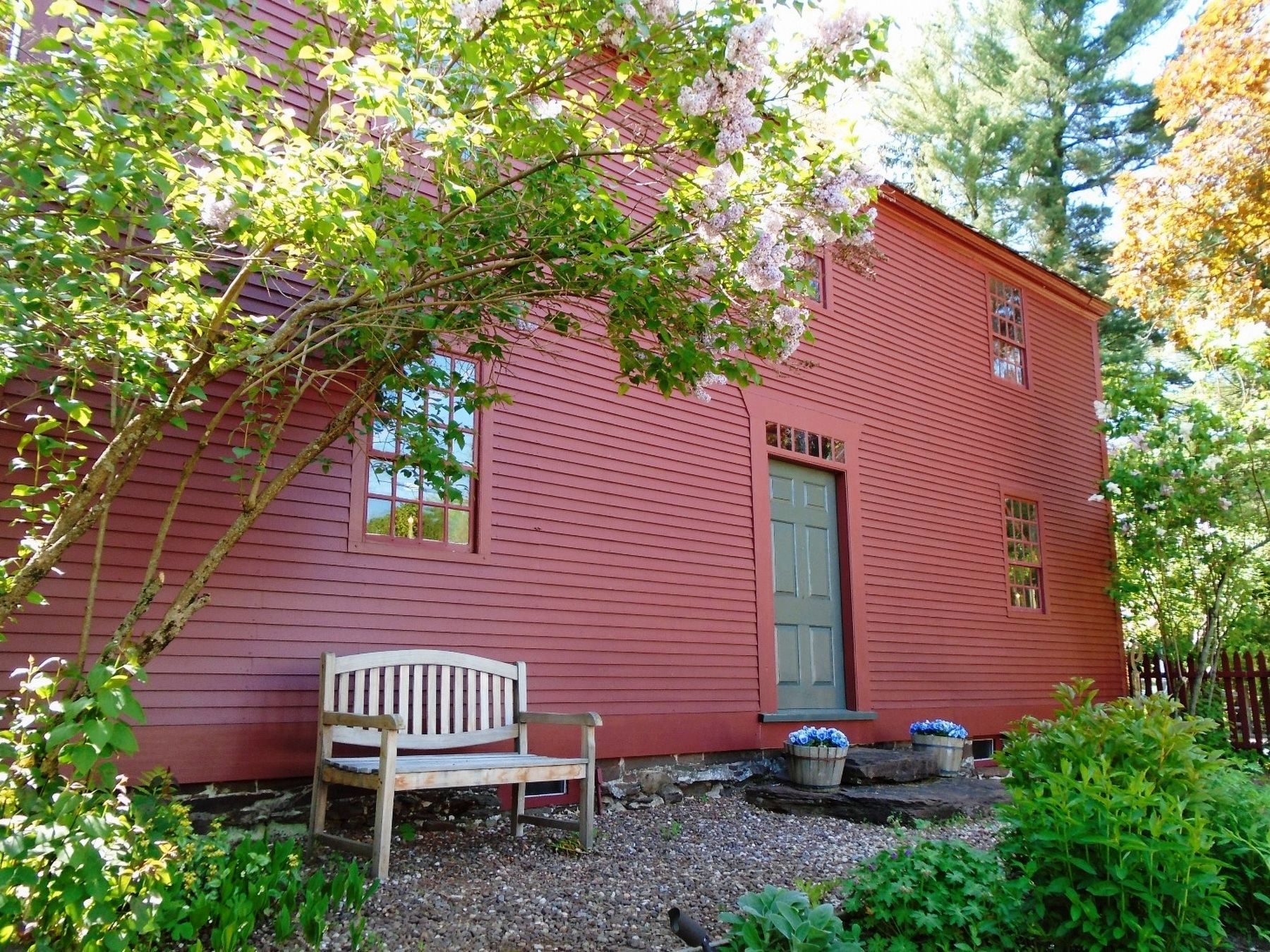 Noah Webster Birthplace image. Click for full size.