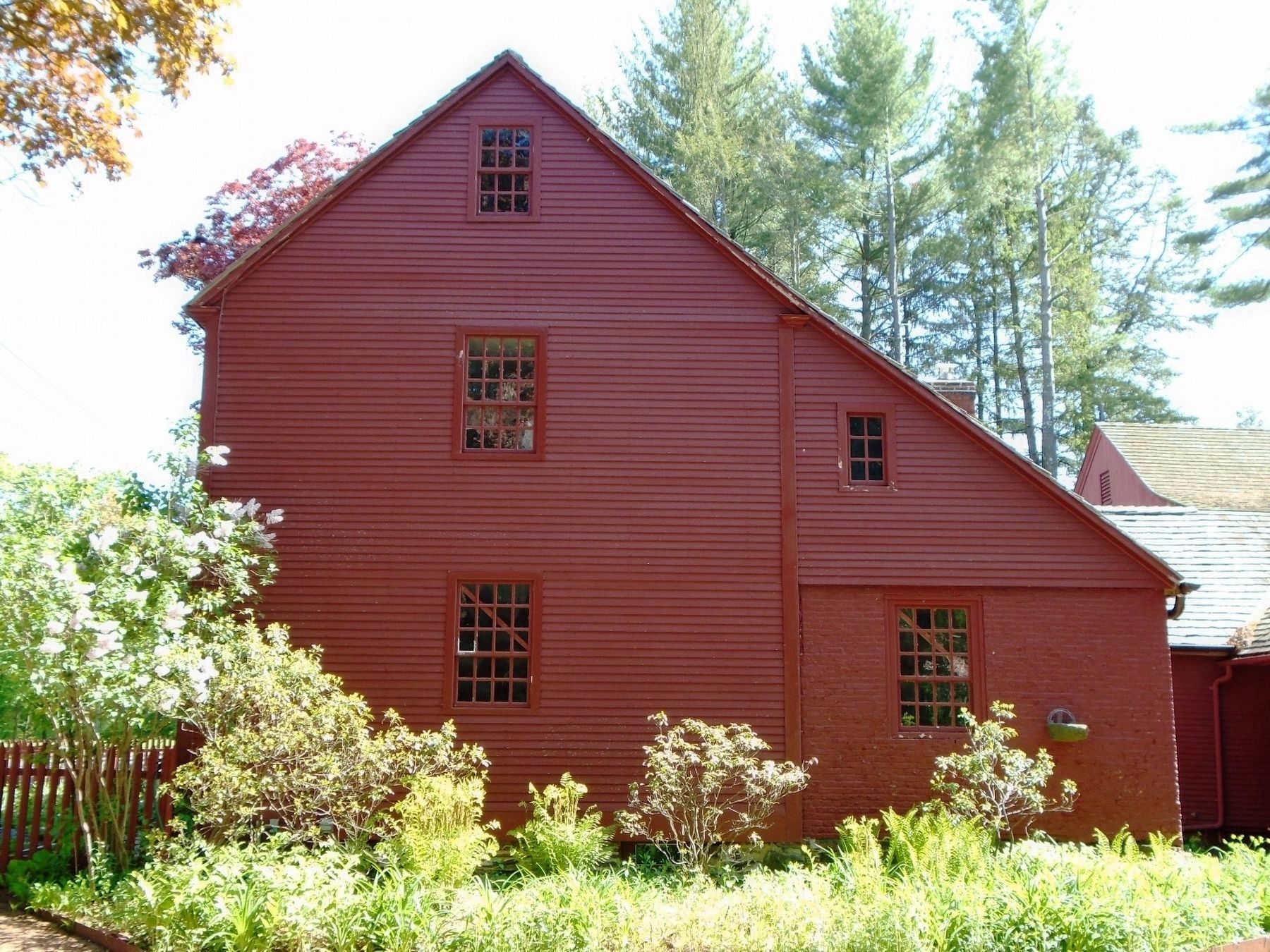 Noah Webster Birthplace image. Click for full size.