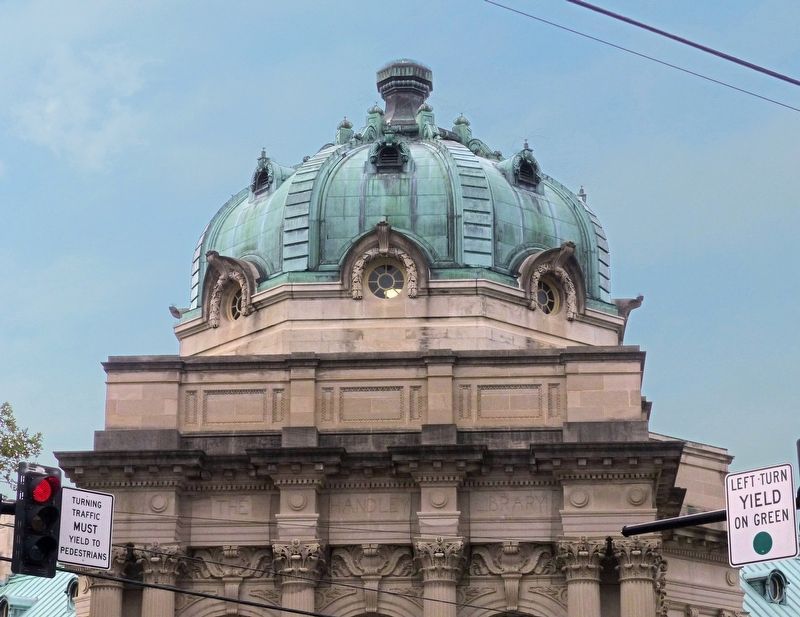 Handley Library Dome image. Click for full size.