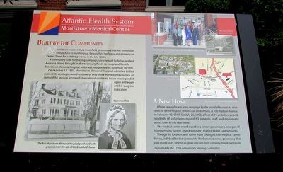 Atlantic Health System Marker image. Click for full size.