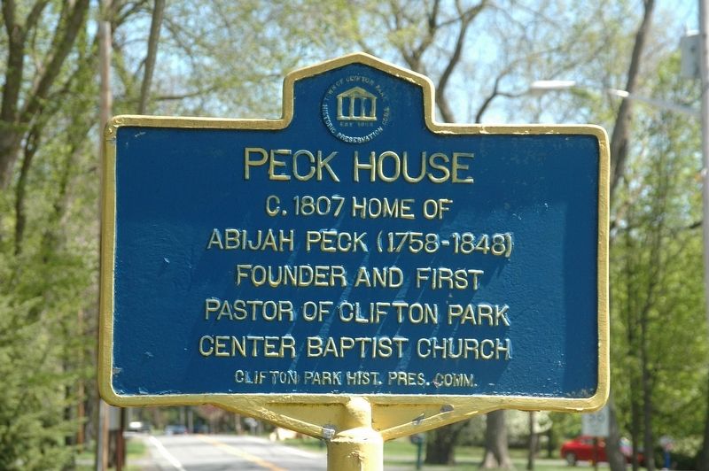 Peck Home Marker image. Click for full size.