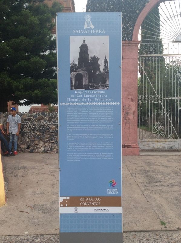 Church and Former Convent of San Buenaventura Marker image. Click for full size.