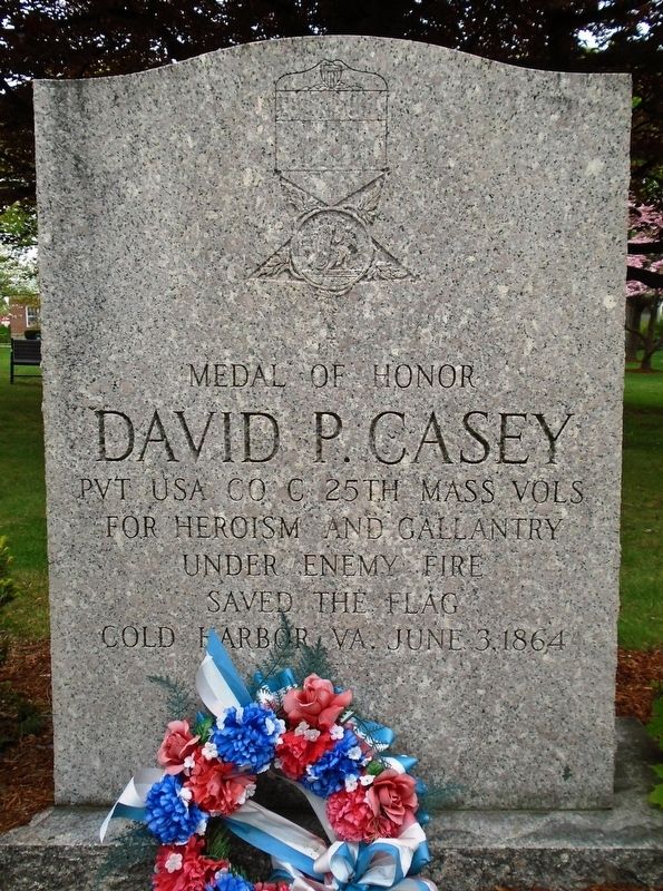 David P. Casey Monument image. Click for full size.