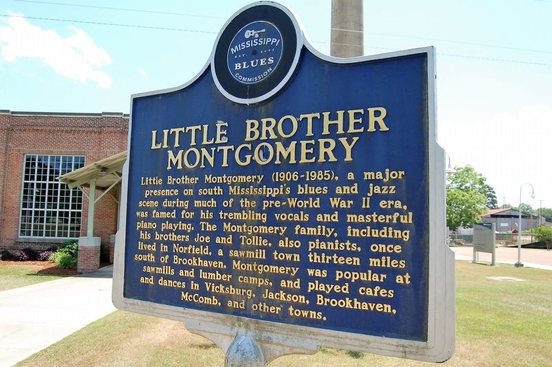 Little Brother Montgomery Marker image. Click for full size.