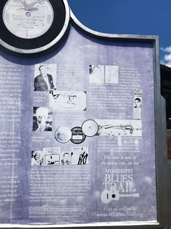 Little Brother Montgomery Marker image. Click for full size.