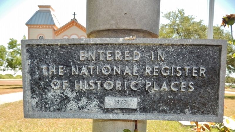 Old Saint Anthony's Catholic Church - National Register of Historic Places Plaque. Click for full size. Old Saint Anthony's Catholic Church - National Register of Historic Places Plaque image. Click for full size.