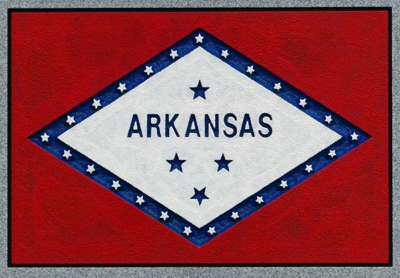 Arkansas Flag image. Click for full size.