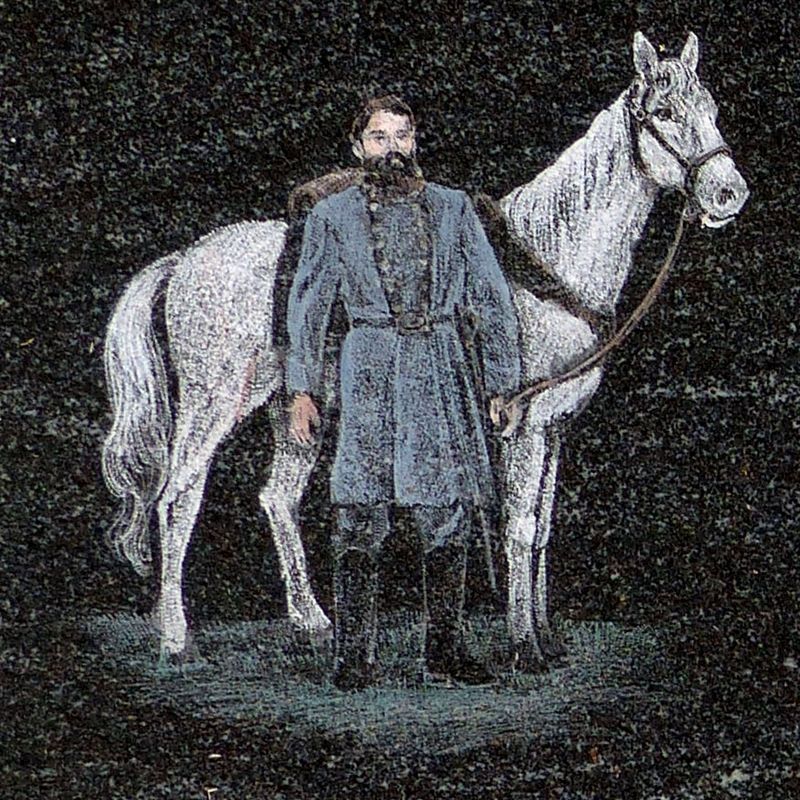 "Stonewall" Jackson image. Click for full size.