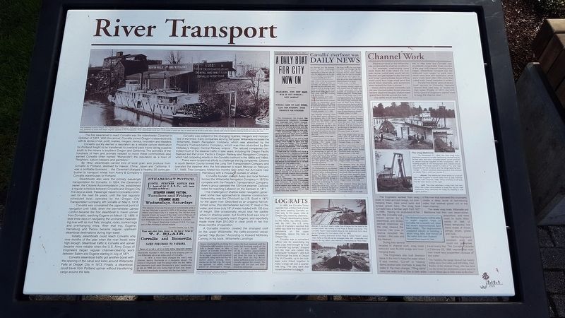 River Transport Marker image. Click for full size.