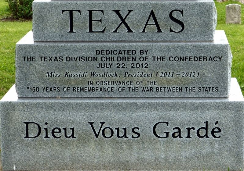 Texas Marker image. Click for full size.